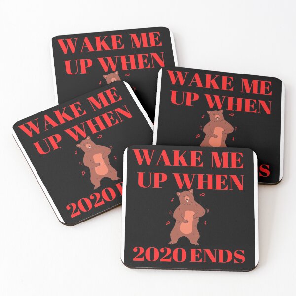 Item preview, WAKE ME UP WHEN 2020 ENDS designed and sold by passiveink.