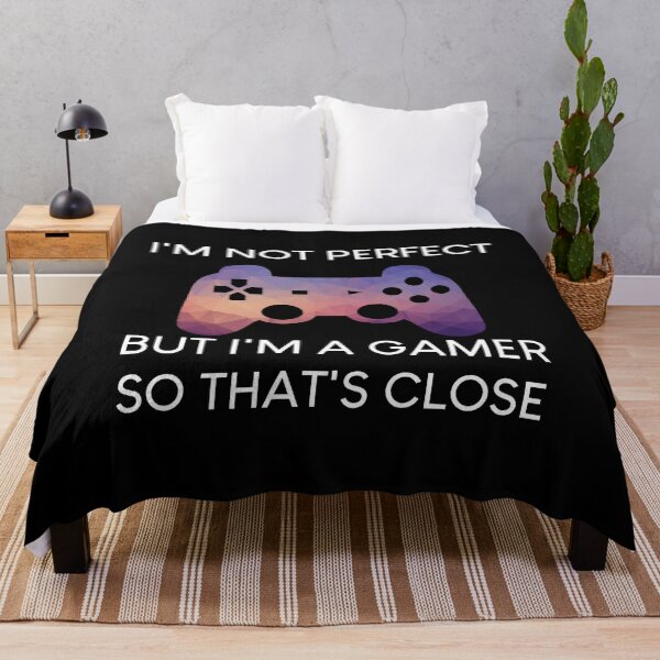 Item preview, I'm not perfect but I'm a gamer designed and sold by UncleApo.