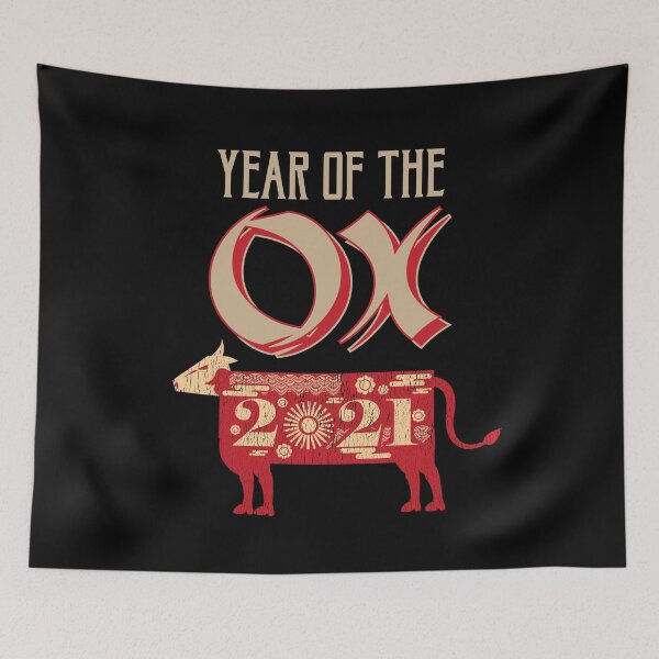 Item preview, Year of The Ox 2021 Outfit for Chinese Ox Zodiac Gift  designed and sold by Rzelemenz.