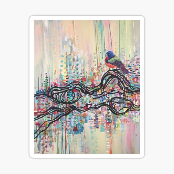 bird stickers: - Xa Dreem - Paintings & Prints, Abstract, Other Abstract -  ArtPal