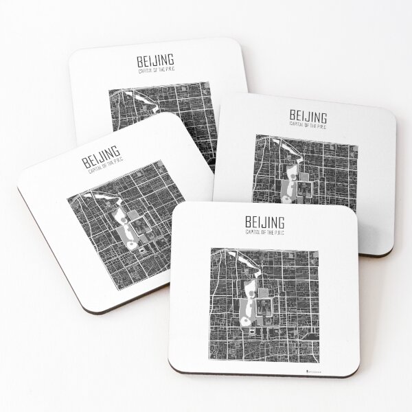 Item preview, Beijing Map, People's Republic of China designed and sold by pinspace.