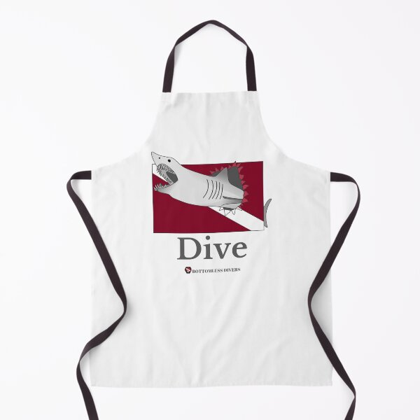 Item preview, Dive Mako Shark with Grey Font designed and sold by BottomlessDiver.