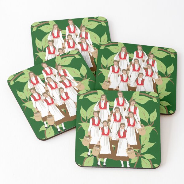 Item preview, 12 Days of Christmas: Eight Maids A Milking designed and sold by GingkoDragon.