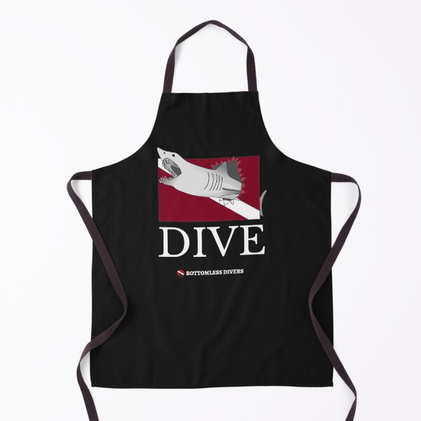 Item preview, Dive Mako Shark with White Font designed and sold by BottomlessDiver.