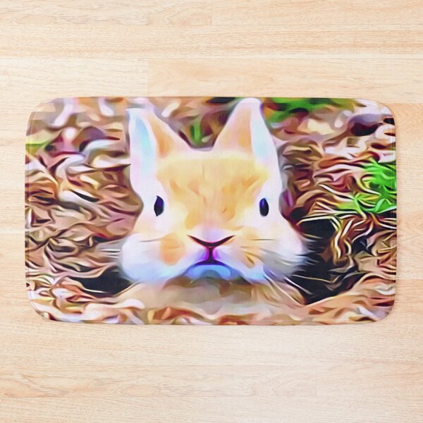 Item preview, Bunny Rabbit Pops His Head Up Out Of His Burrow designed and sold by Sunleil.
