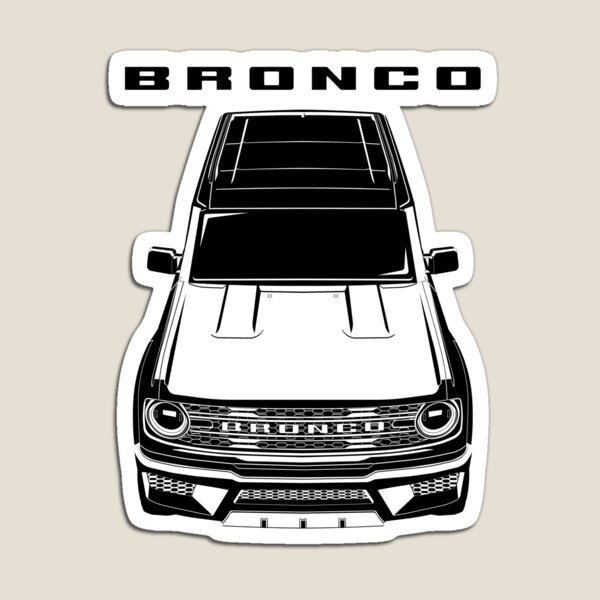 Denver Broncos: 2022 Car Magnet - NFL Magnetic Wall Decal 5W x 7H