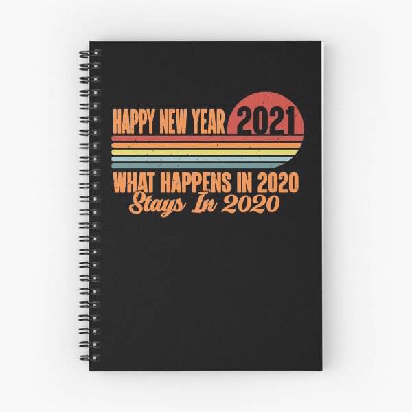 Item preview, Happy New Year 2021 What Happens In 2020 Stays In 2020 Retro designed and sold by HeroTee.