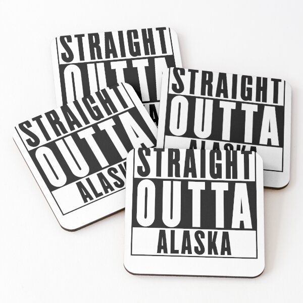 Item preview, Straight Outta Alaska designed and sold by RandomStuffShop.