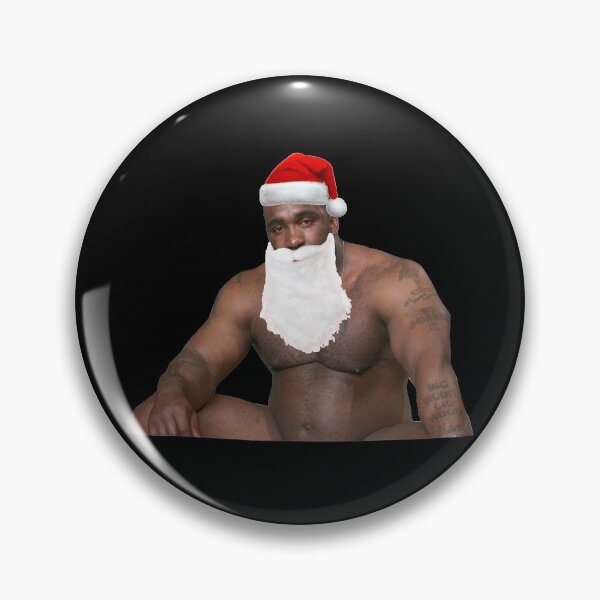 Item preview, Barry Wood sitting on bed Christmas designed and sold by mgtrip.