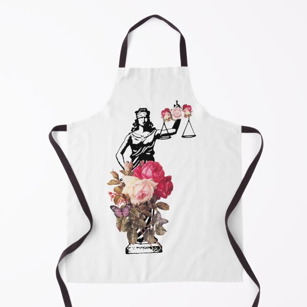 Item preview,  Lady Justice Floral Statue With Roses and Butterflies designed and sold by Lawandmedical.