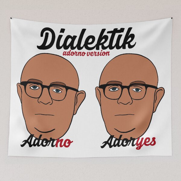 Item preview, Theodor W. Adorno dialectic designed and sold by SozioN.