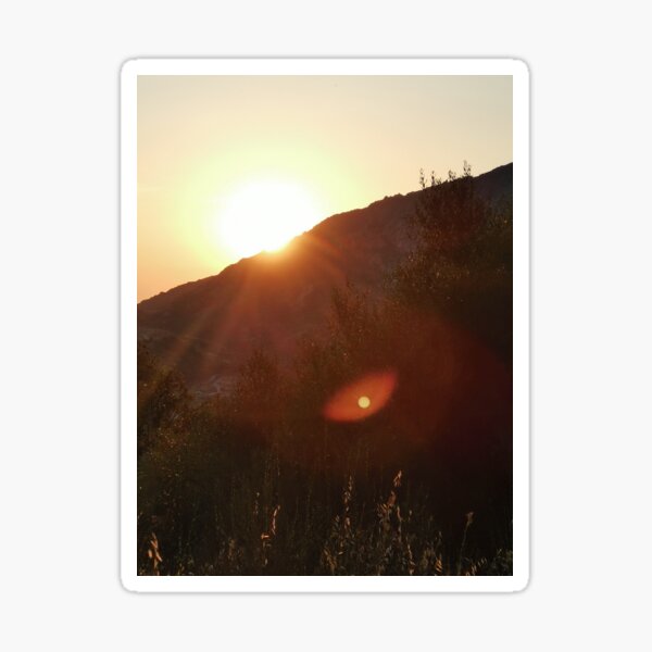 Aperçu de l'œuvre Crépuscule en Corse créée et vendue par Toxxie.