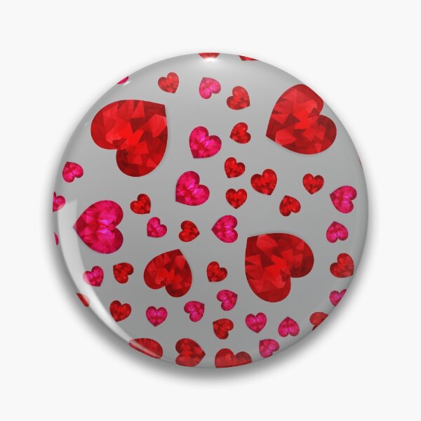Aperçu de l'œuvre Coeur rouge Valentine; s Day Seamless Pattern Digital Graphic créée et vendue par Openspace2020.