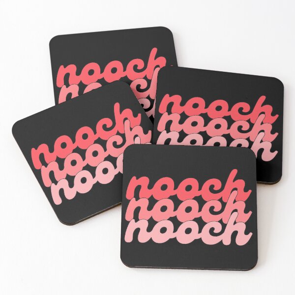 Item preview, NOOCH Nutritional Yeast Cool Retro Pink Text Vegan Vegetarian designed and sold by a-little-ink.