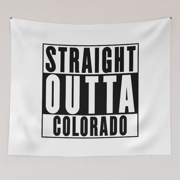 Item preview, Straight Outta Colorado designed and sold by RandomStuffShop.