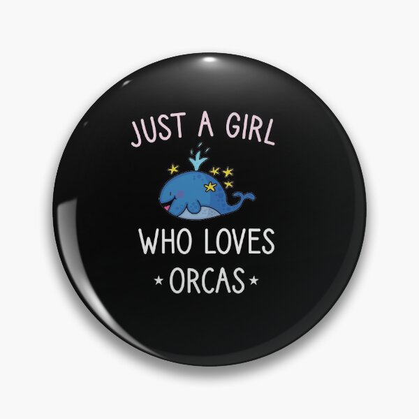 Item preview, Just A Girl Who Loves Orcas  designed and sold by benkaza01.