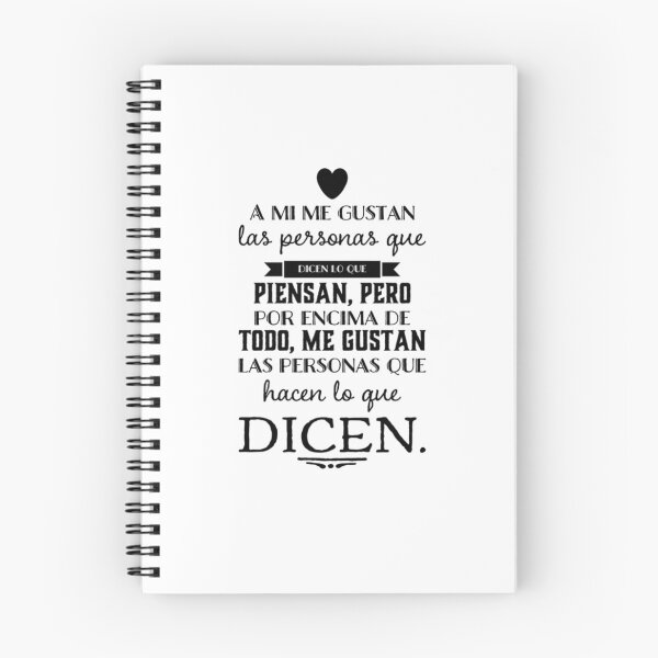 Item preview, A mi me gustan las personas que dicen lo que piensan ... designed and sold by Elena's Shop.
