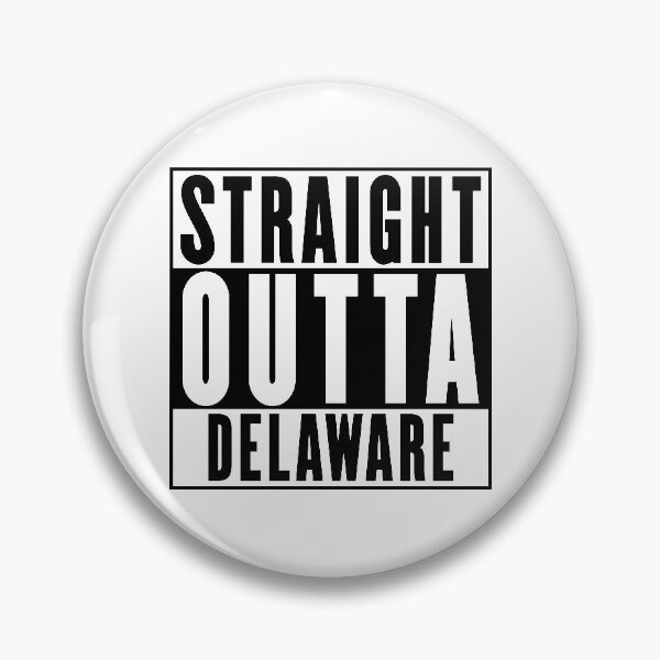 Item preview, Straight Outta Delaware designed and sold by RandomStuffShop.