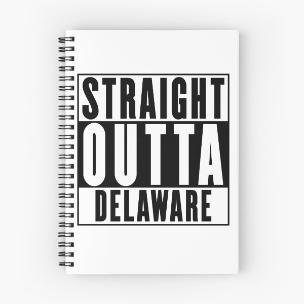 Item preview, Straight Outta Delaware designed and sold by RandomStuffShop.