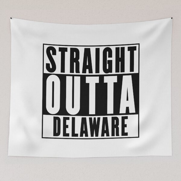 Item preview, Straight Outta Delaware designed and sold by RandomStuffShop.