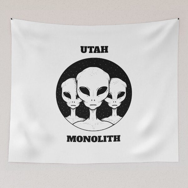 Item preview, Utah Monolith brought by aliens designed and sold by DiscGolfTees.