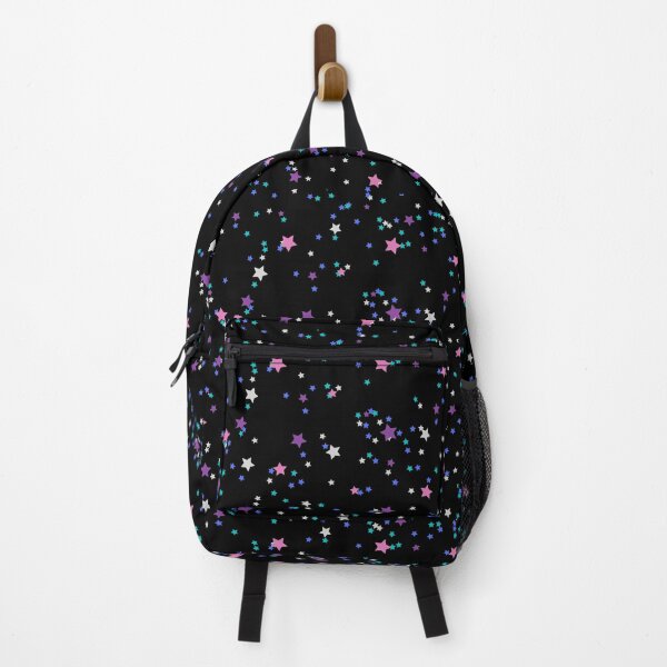 Item preview, Pink 'n Purple Star Pattern - Black Edition designed and sold by InyasArt.