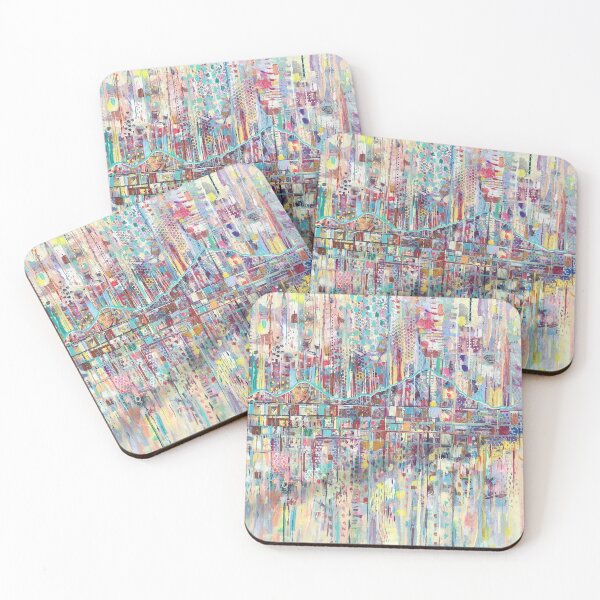 Item preview, Abstract Mountain Landscape designed and sold by Alicia Gauger.