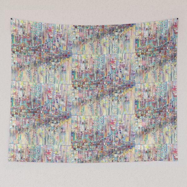 Item preview, Abstract Mountain Landscape designed and sold by Alicia Gauger.