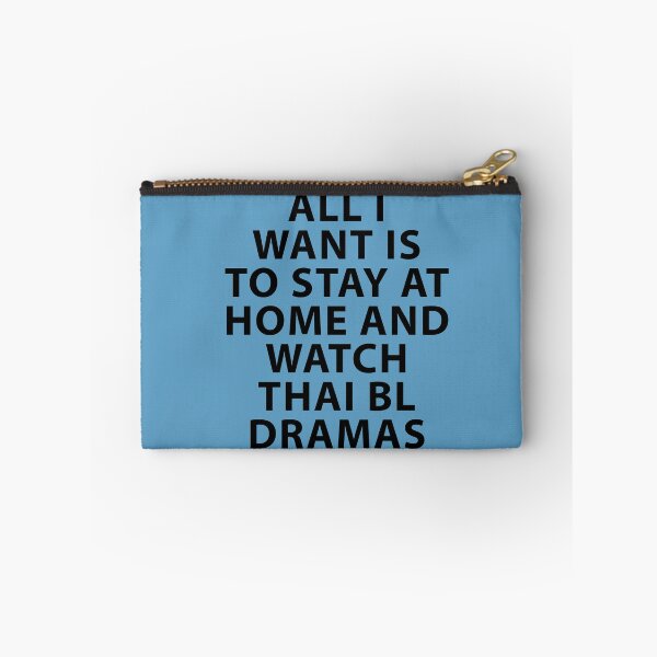 Item preview, All I want is to Stay Home and Watch Thai BL Drama designed and sold by Shujii.