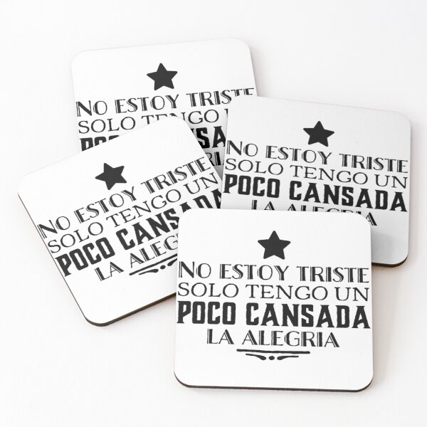Item preview, No estoy triste solo tengo un poco cansada la alegria... designed and sold by Elena's Shop.