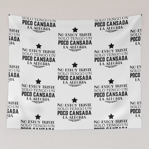 Item preview, No estoy triste solo tengo un poco cansada la alegria... designed and sold by Elena's Shop.