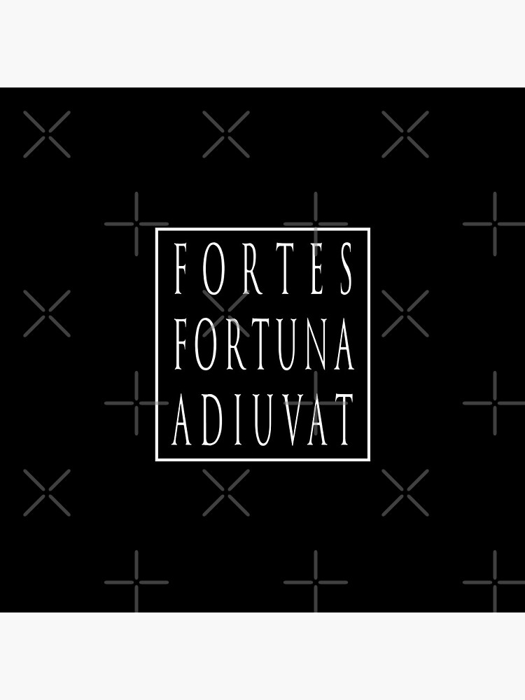Fortes fortuna adiuvat - Fortune favors the bold - Classic