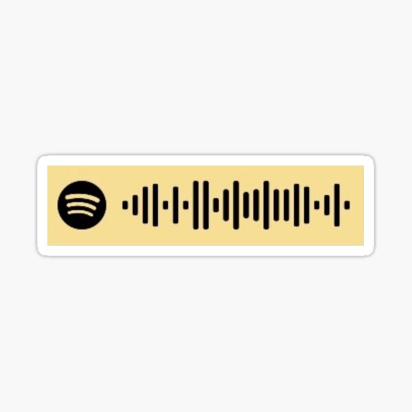 My Girl The Temptations Spotify Code Sticker By Krh327 Redbubble