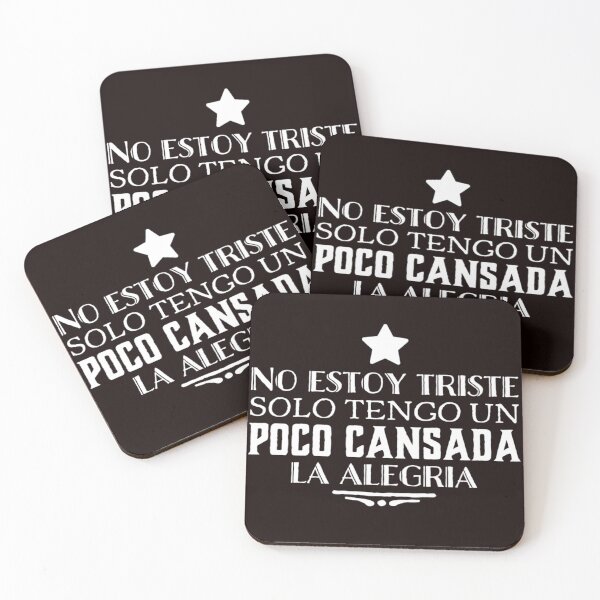 Item preview, No estoy triste solo tengo un poco cansada la alegria ... designed and sold by Elena's Shop.
