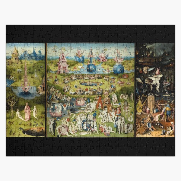Artikel-Vorschau von Das Triptychon Der Garten der irdischen Freuden von Hieronymus Bosch, designt und verkauft von DotorEaon.