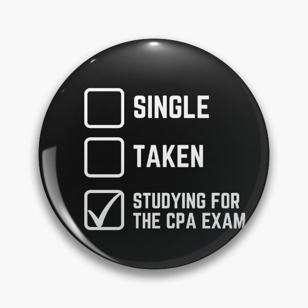 Item preview, Funny Single Taken CPA Exam/ Accountant Valentines Day Gift designed and sold by FazCreations.