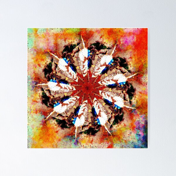 Item preview, STP Screen Transfer Process - 681 - WDVMM - 1041 - Sporulation Mandala 1 06 designed and sold by WetdryvacRB01.