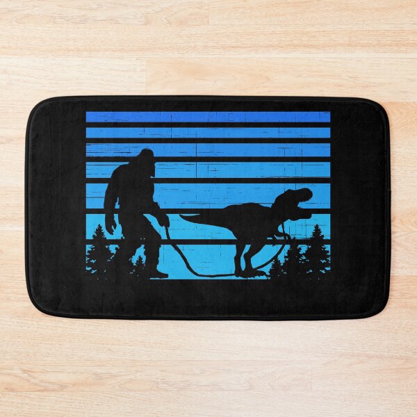 Item preview, Bigfoot or Darrel holding a trex on a leash designed and sold by PERsonalthreads.