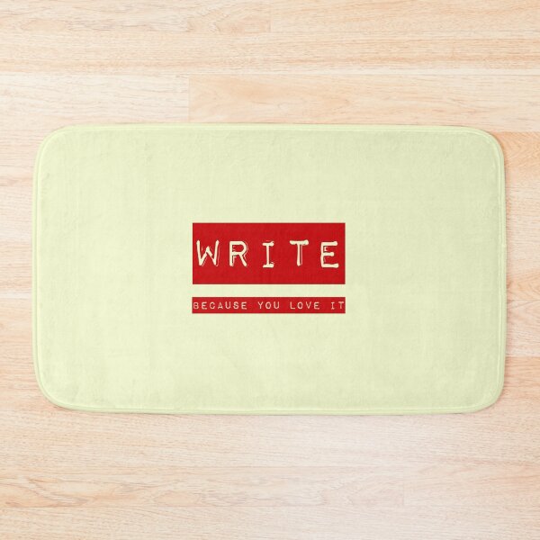 Item preview, Write, Because You Love It designed and sold by ArqDezines.