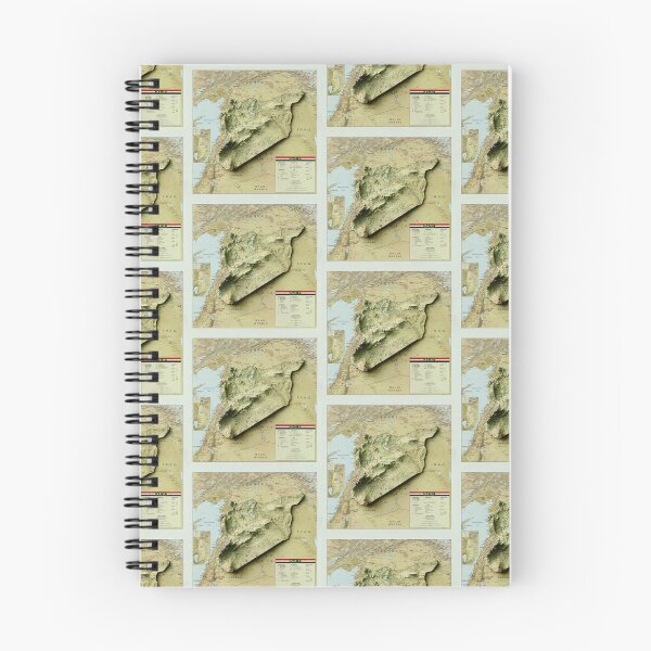 Item preview, 2004 Syria Relief Map 3D digitally-rendered designed and sold by ThinkAboutMaps.
