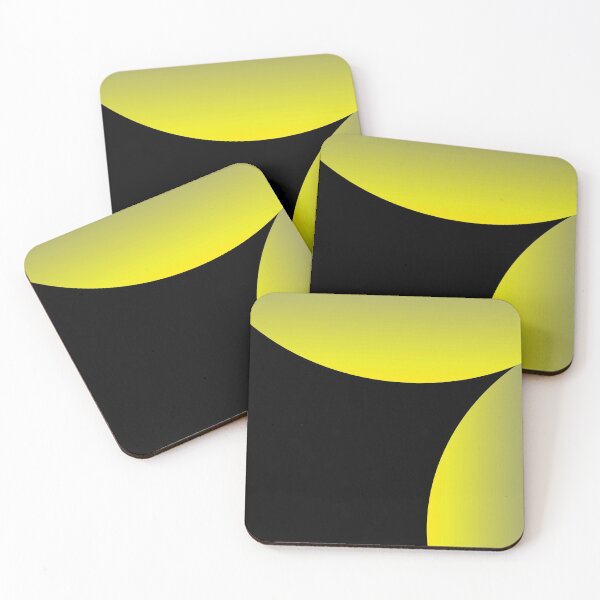 Item preview, black and yellow abstract designed and sold by Fai-oma.