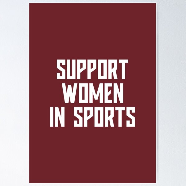 Item preview, Support Women In Sports #8 designed and sold by SalahBlt.