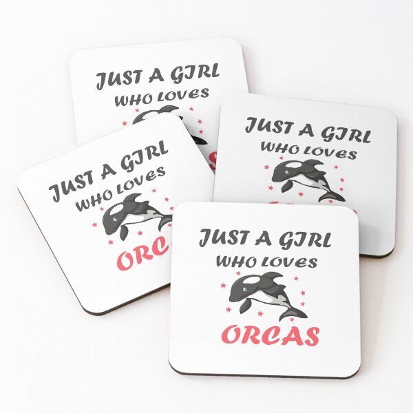 Item preview, Just A Girl Who Loves Orcas  designed and sold by benkaza01.