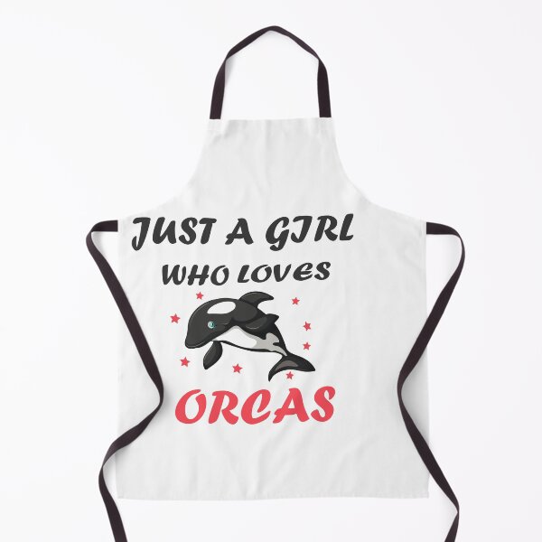 Item preview, Just A Girl Who Loves Orcas designed and sold by benkaza01.