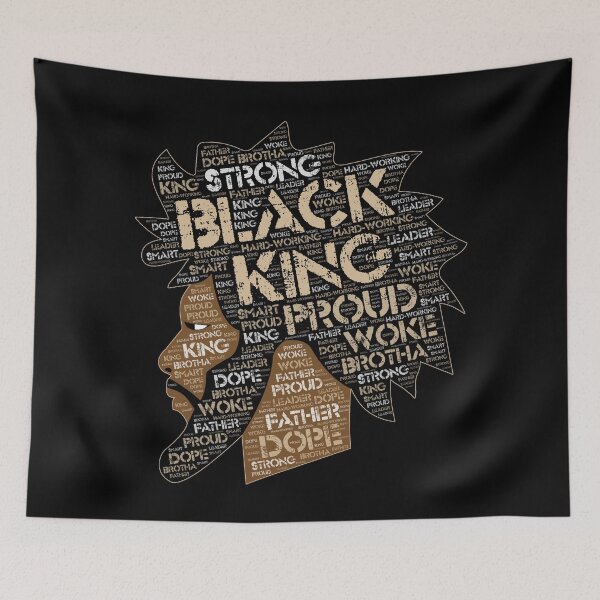 Item preview, Black King / African American Father - Freeform Afro Locs designed and sold by blackartmatters.