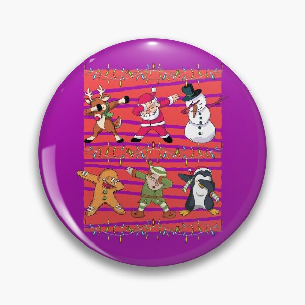 Item preview,  Dabbing Santa, Reindeer, Snowman, Gingerbread, Penguin Elf designed and sold by BuynPose.