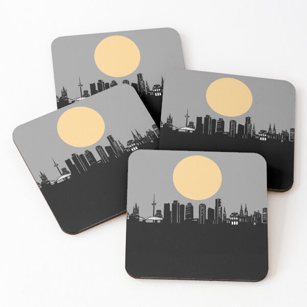 Item preview, cologne skyline minimal designed and sold by BekimART2.