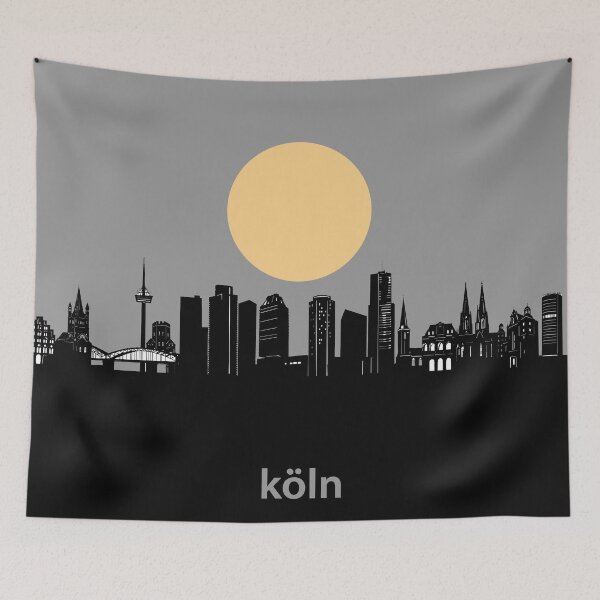 Item preview, cologne skyline minimal designed and sold by BekimART2.