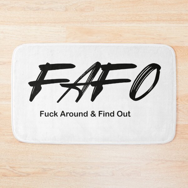 Item preview, FAFO Fuck Around Find Out T-shirt designed and sold by Belmzouart.