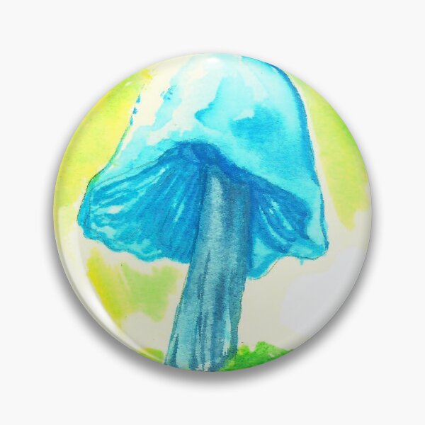 Item preview, Entoloma hochstetteri Mushroom designed and sold by Joyfulattic.